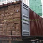 nonwoven roll loading