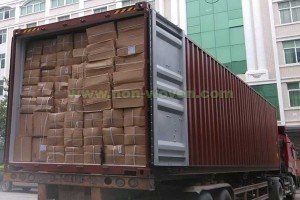 nonwoven roll loading