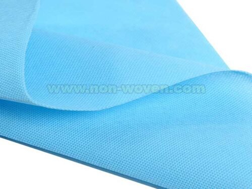 Sky Blue Non woven Polypropylene Fabric