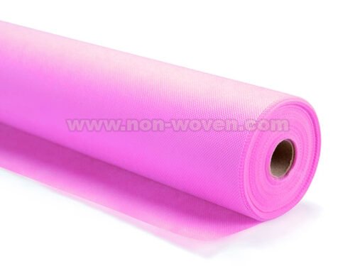 nonwoven-roll-25#-pink-(4) Spunbond Nonwoven Roll No.25 Pink (60gx0.6mx18m)