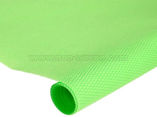 green nonwoven gift wrapping paper