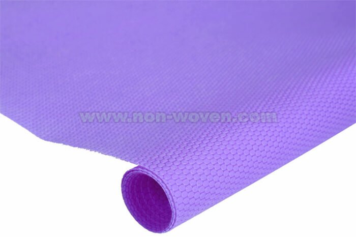 purple non woven gift wrap
