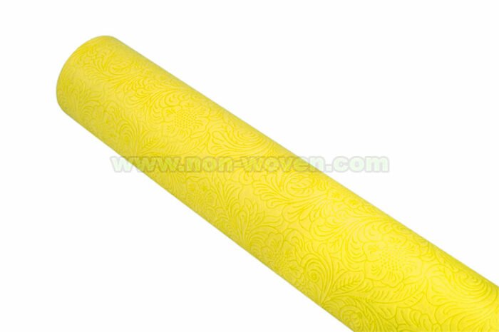 yellow nonwoven wrapping paper rolls