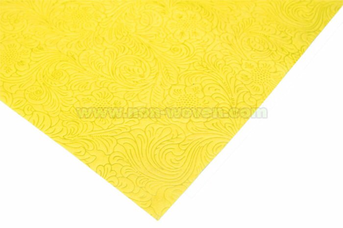 yellow nonwoven wrapping paper