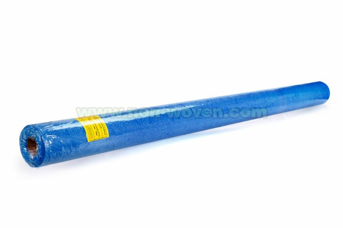 Royal blue nonwoven wrapping paper rolls