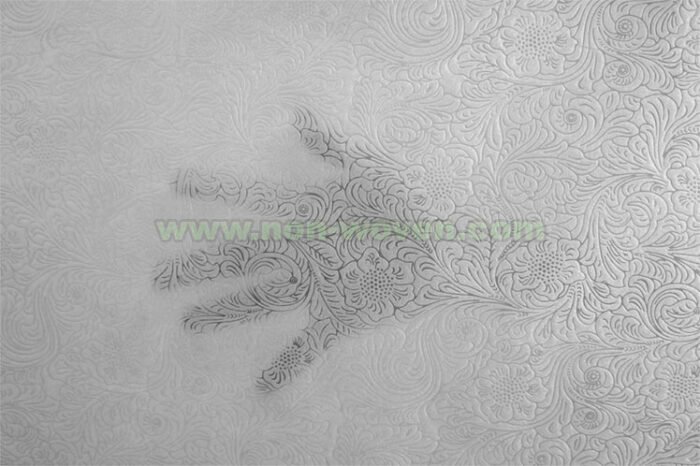L.grey nonwoven gift wrapping paper