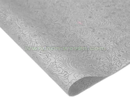 L.grey nonwoven gift wrapping paper