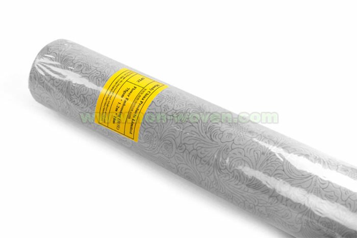 L.grey nonwoven gift wrapping paper rolls