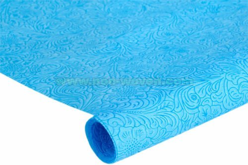 Sky blue spunbond nonwoven wrapping paper