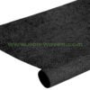 Flower-Emboss-20#-Black-(7) nonwvoen packing fabric black