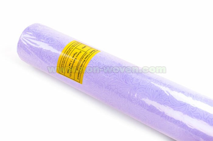 L.purple nonwoven gift wrapping paper rolls