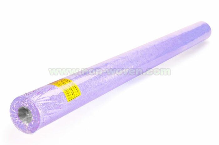 L.purple nonwoven gift wrapping paper rolls