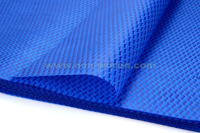 Royal blue nonwoven packing paper