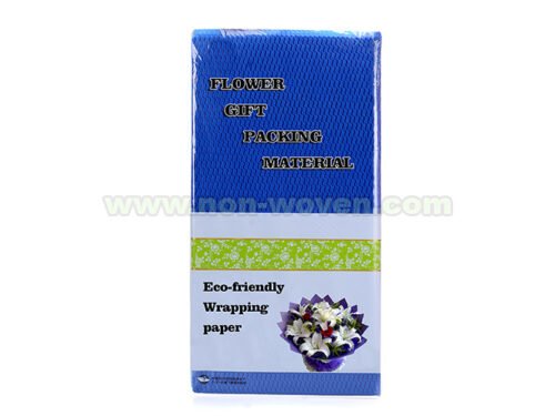 Royal blue nonwoven packing paper