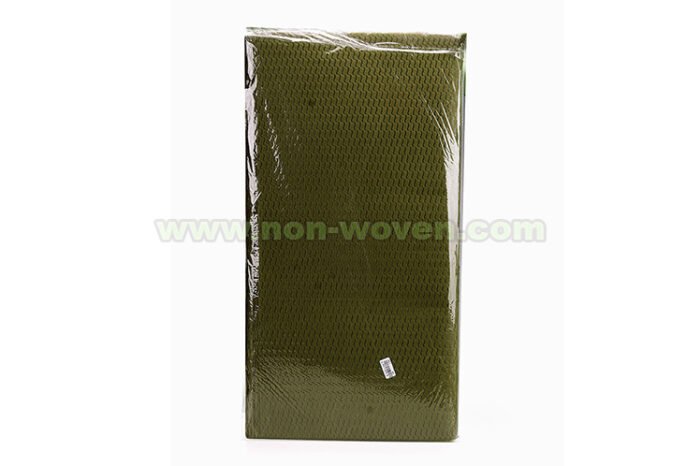 army green flower wrapping nonwoven