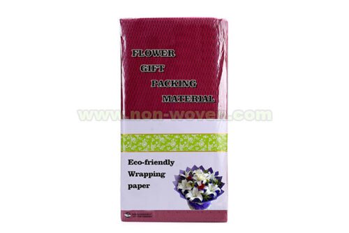 Maroon gift pack nonwoven fabric