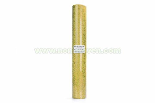 gold yellow gift wrapping nonwoven fabric