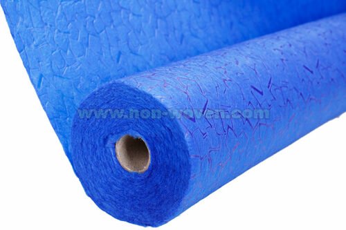 Royal blue nonwoven packing paper