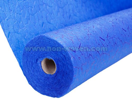 Royal blue nonwoven packing paper