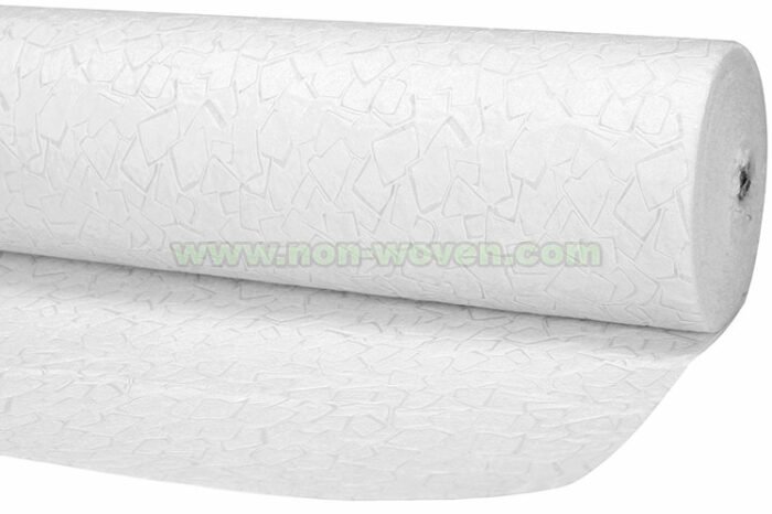 white nonwoven floral wrapping paper