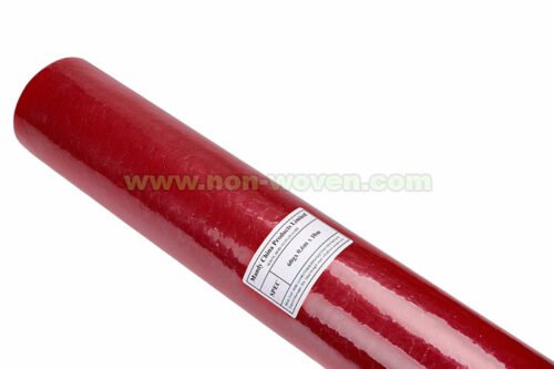 Dark red nonwoven wrapping packing rolls