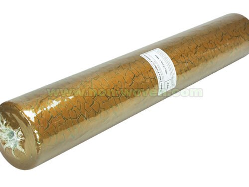 golden nonwoven wrapping paper