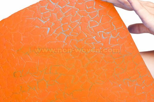 Orange gift wrap nonwoven