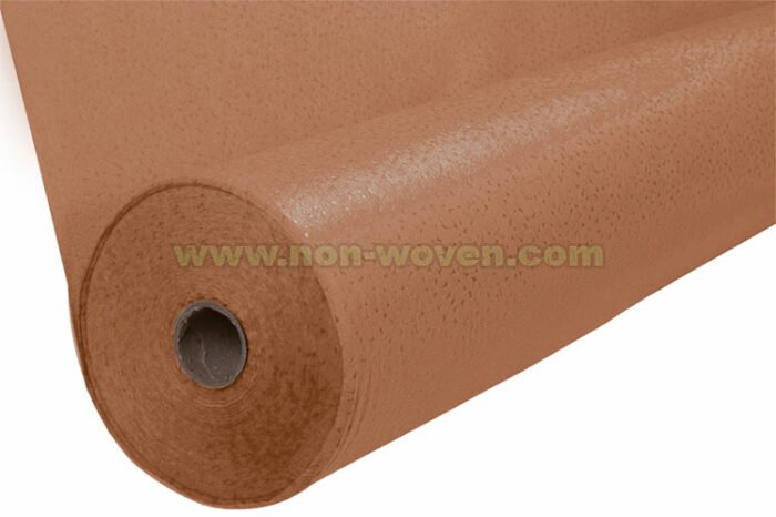 Brown nonwoven gift wrapping paper