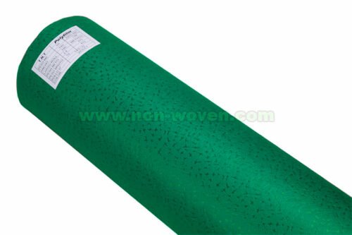 Grass green non woven flower wrapping paper