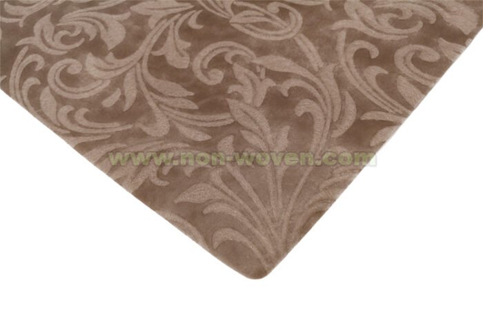 Orange Iris Flower Emboss Nonwoven - Image 7