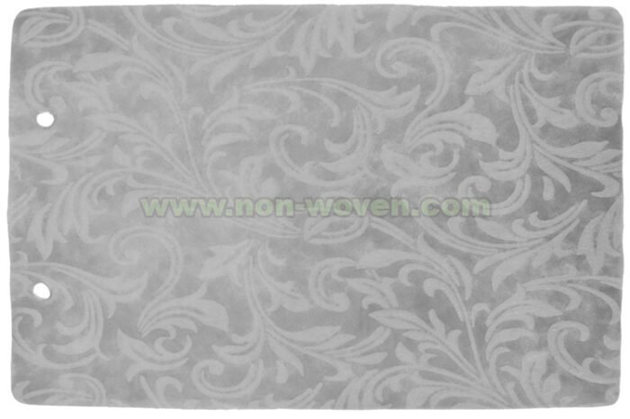 Grey Iris Flower Emboss Nonwoven Pack Material - Image 7