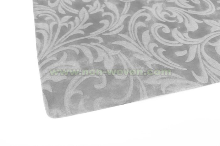 Grey Iris Flower Emboss Nonwoven Pack Material - Image 5