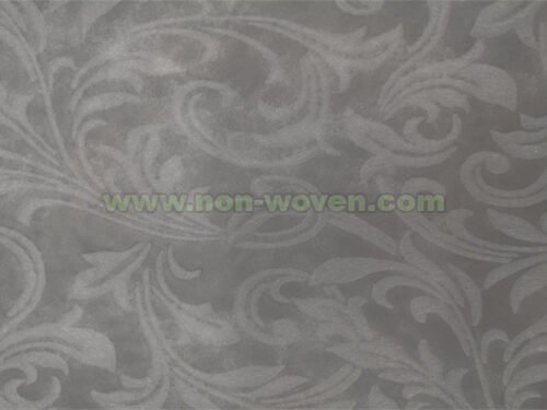 Grey Iris Flower Emboss Nonwoven Pack Material
