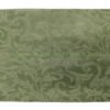 iris-flower-nonwoven-21#-Army-green-(1) Grass Green Iris Flower Embossed Nonwoven