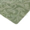 iris-flower-nonwoven-21#-Army-green-(4) Grass Green Iris Flower Embossed Nonwoven