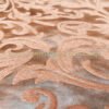 iris-flower-nonwoven-4#-Orange-(5) Orange Iris Flower Emboss Non-woven Fabric