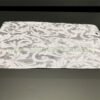 iris-flower-nonwoven-7#-Cream-(4) Cream Iris Flower Emboss Non woven Fabric