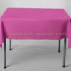 1#-Plum Square Tablecloth 1# Plum Square Nonwoven Tablecloth