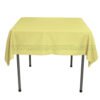 10#-Golden-Yellow Square tablecloths 10#-Golden-Yellow Square tablecloths