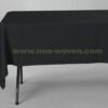20#-Black Rectansgle disposable table cloths (1) 20#-Black Rectansgle disposable table cloths (1)