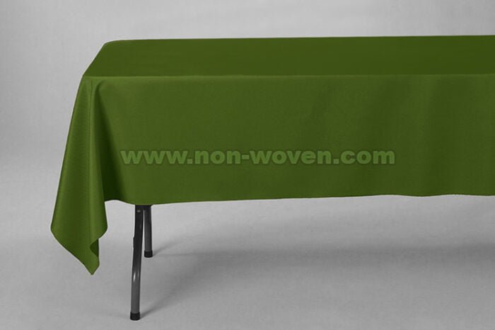 21#-Army-Green Rectansgle table covers (1)