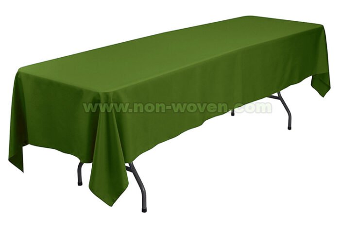 21#-Army-Green Rectansgle table covers (2)