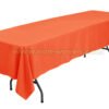 6#-Orange Rectansgle tablecloths (1) 6#-Orange Rectansgle tablecloths (1)