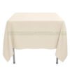 8#-Beige Square tablecloths (1) 8#-Beige Square tablecloths (1)