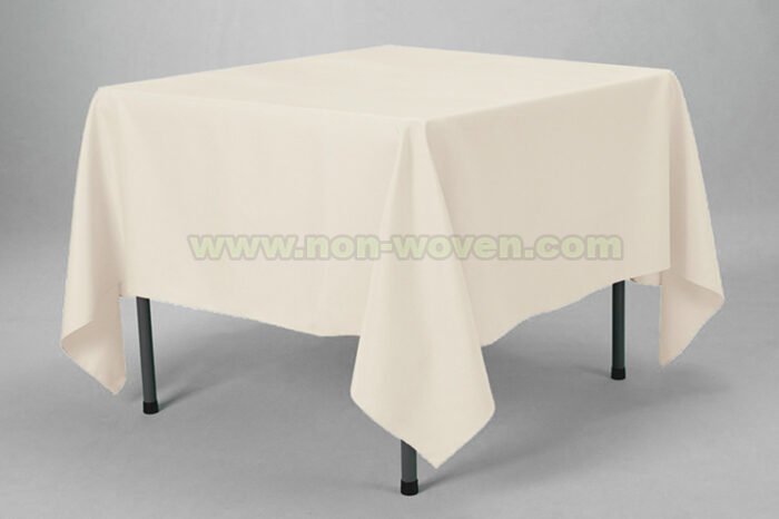 Beige PP Spunbond Non woven Tablecover - Image 4