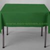 9#-Green Square tablecloths (1) Green PP Spunbond Nonwoven Table cover