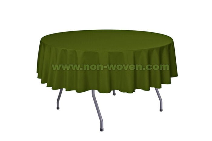 Circle 21# Army Green table covers
