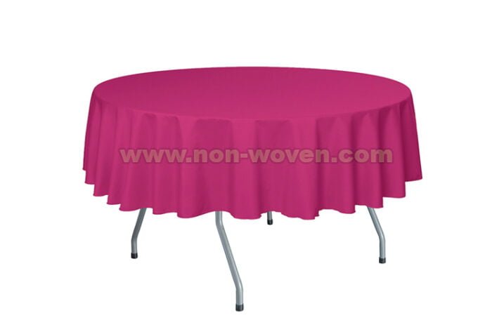 Circle 34# Maroon tablecover