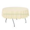 Circle 8# Beige tablecloths Circle 8# Beige tablecloths