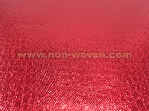Leopard-Metallic-Laminated-Non-woven-Fabric-Red-3